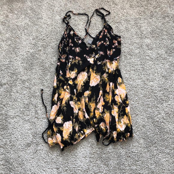 Floral Wrap Dress - Picture 2 of 2